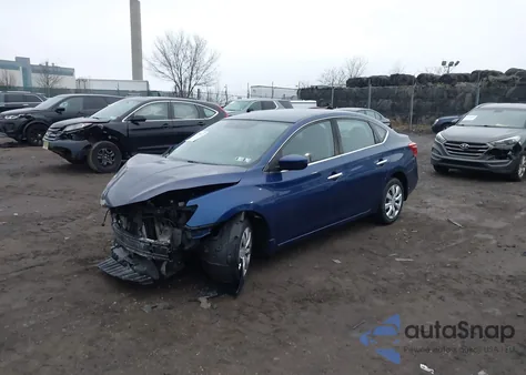 2017 Nissan Sentra Sv из США, поврежденный, VIN 3N1AB7AP3HY360595